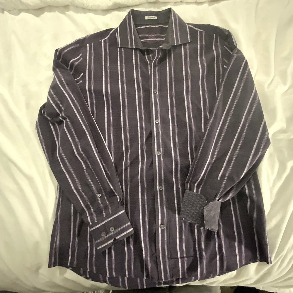Bugatchi Long Sleeve Dress Shirt